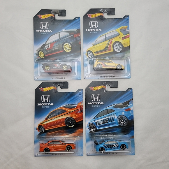 *Rare* 2018 Hot Wheels Honda Series Wal-Mart Exclusive Set